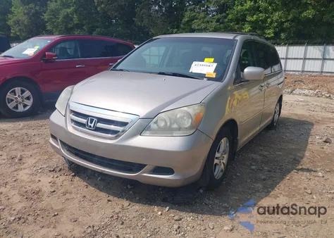 2007 Honda Odyssey Ex from USA, damaged, VIN 5FNRL38487B061583